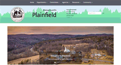 Desktop Screenshot of plainfield-ma.us